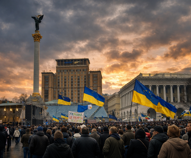 Майдан, который сломал жизнь страны