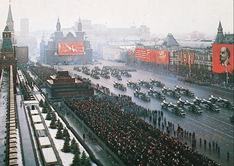 7 ноября Красная площадь