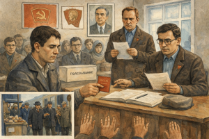 Комсомольское собрание. Исключение из рядов ВЛКСМ