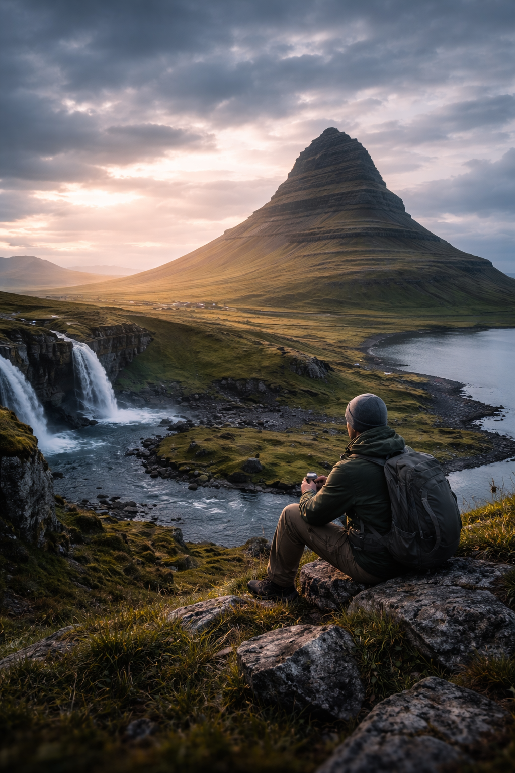 Вечер в Исландии