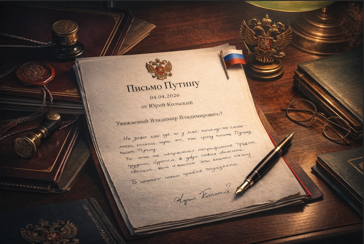 Письмо Путину: почему президент не управляет каждой ямой, коровой и районным чиновником лично